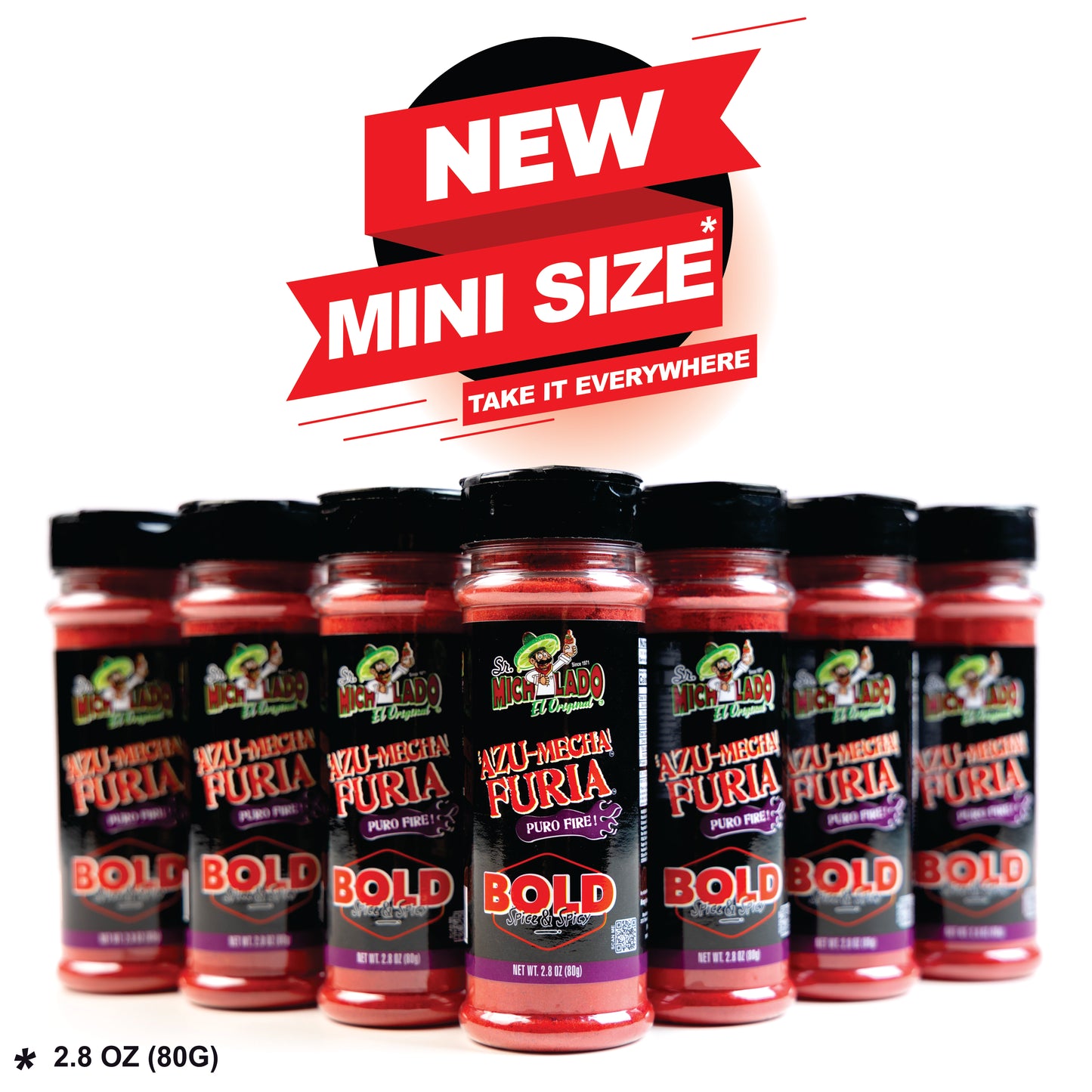 MINI Size Azu-Mecha Furia BOLD Snack Seasoning