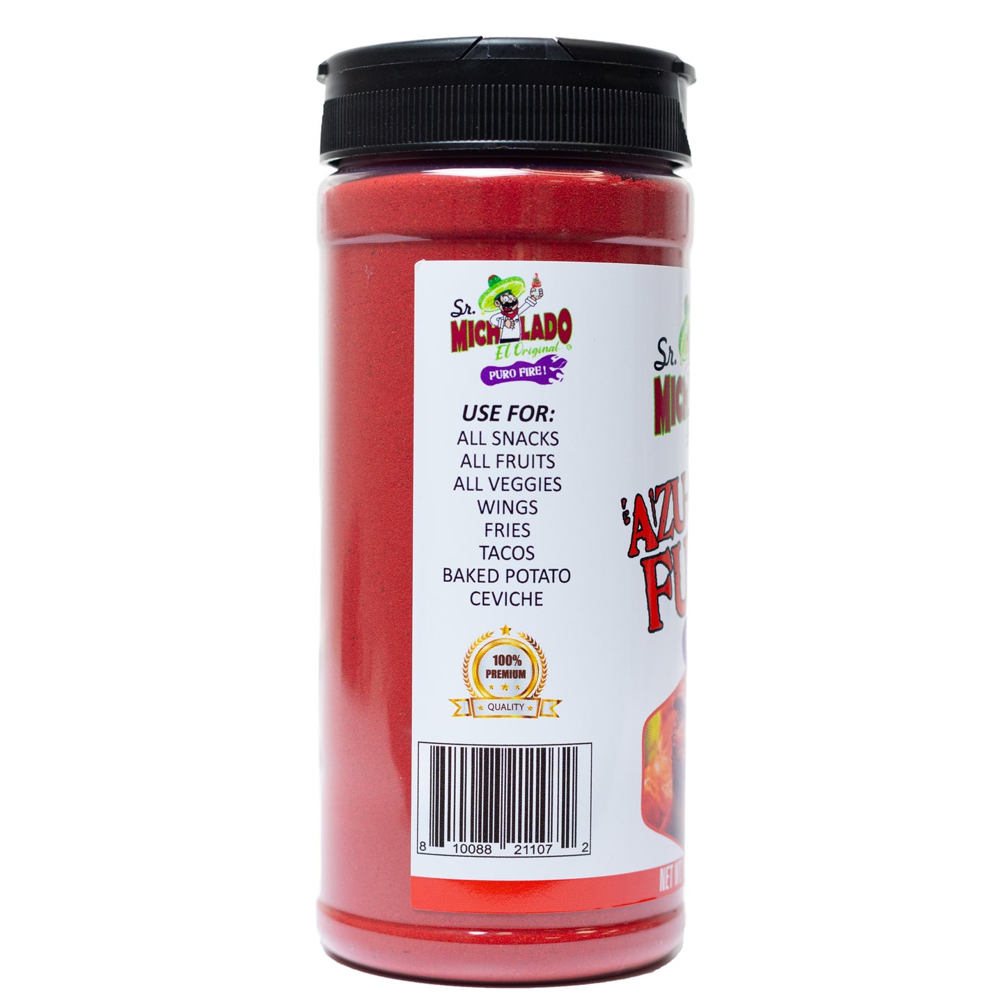 COMBO - Furia Snack Seasoning & Chamoy Classic - Sr. Michelado - Bottle Flavor Spice powder & Bottle Chamoy Candy Sauce Flavor