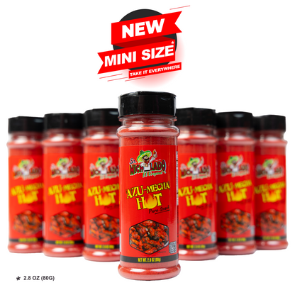MINI Size Azu-Mecha HOT Snack Seasoning - Sr. Michelado - Bottle Snack Flavor powder