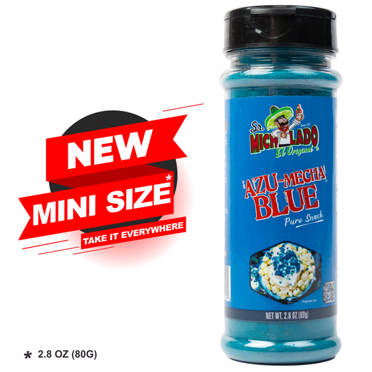 MINI Size Azu-Mecha BLUE Snack Seasoning - Sr. Michelado - Bottle Snack Flavor powder