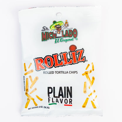6pk - Rolliz - Sr. Michelado - Rolled Tortilla Chips - Plain Flavor