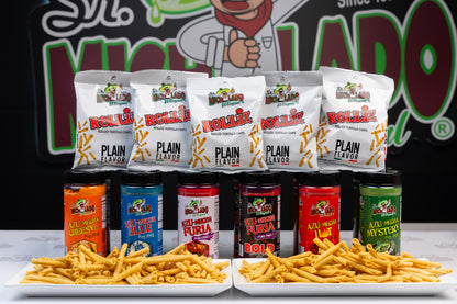 6pk - Rolliz - Sr. Michelado - Rolled Tortilla Chips - Plain Flavor