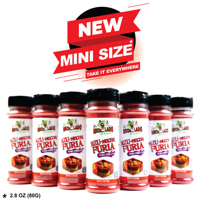 MINI Size Azu-Mecha FURIA Snack Seasoning - Sr. Michelado - Bottle Snack Flavor powder