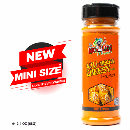 MINI Size Azu-Mecha CHEESY Picosito Snack Seasoning - Sr. Michelado - Bottle Snack Flavor powder