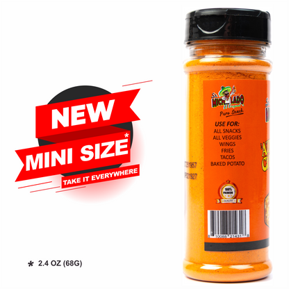 MINI Size Azu-Mecha CHEESY Picosito Snack Seasoning - Sr. Michelado - Bottle Snack Flavor powder