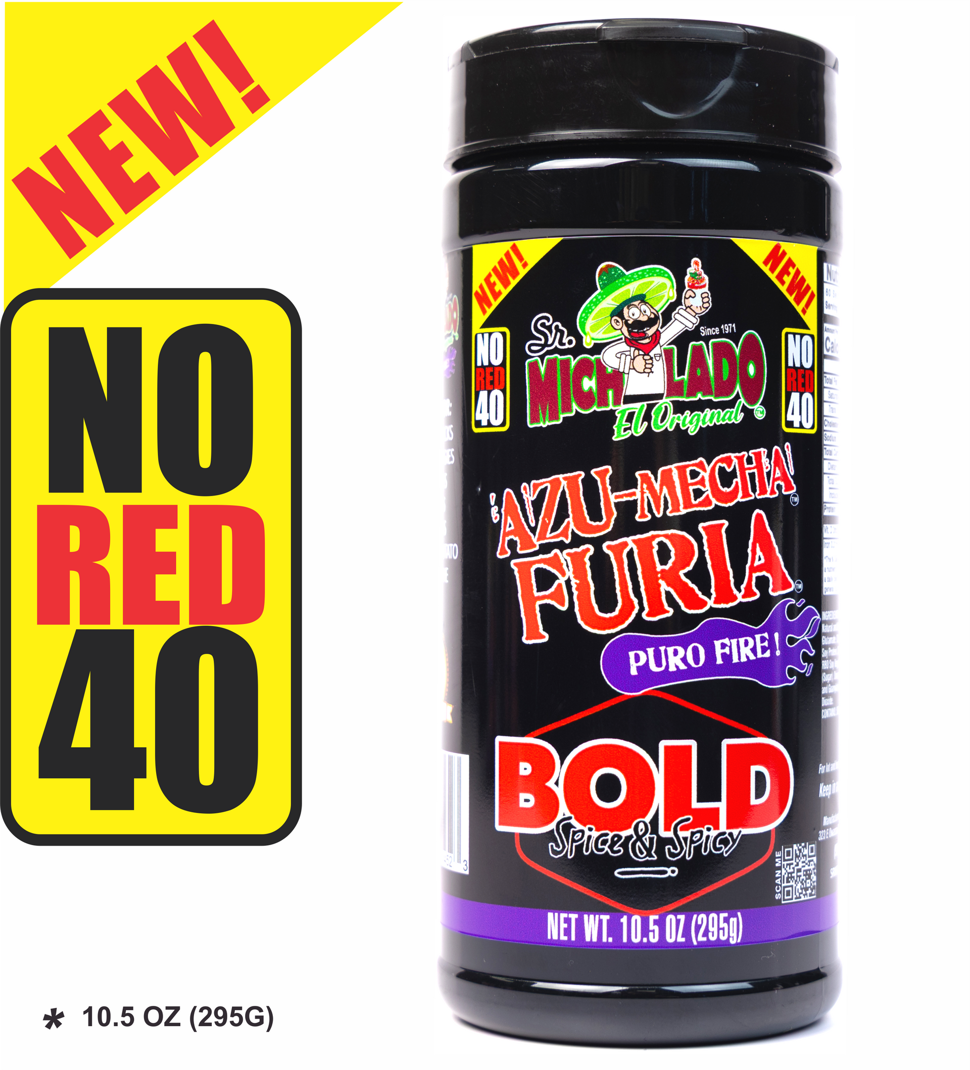 NO RED 40 Azu-Mecha FURIA - Furia BOLD - Spice & Spicy - Snack