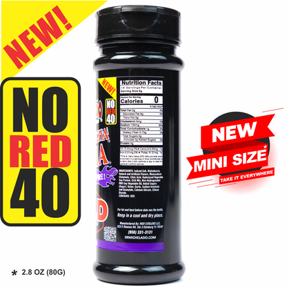 MINI Size NO RED 40 Azu-Mecha Furia BOLD Snack Seasoning - Sr. Michelado - Bottle Snack Flavor powder