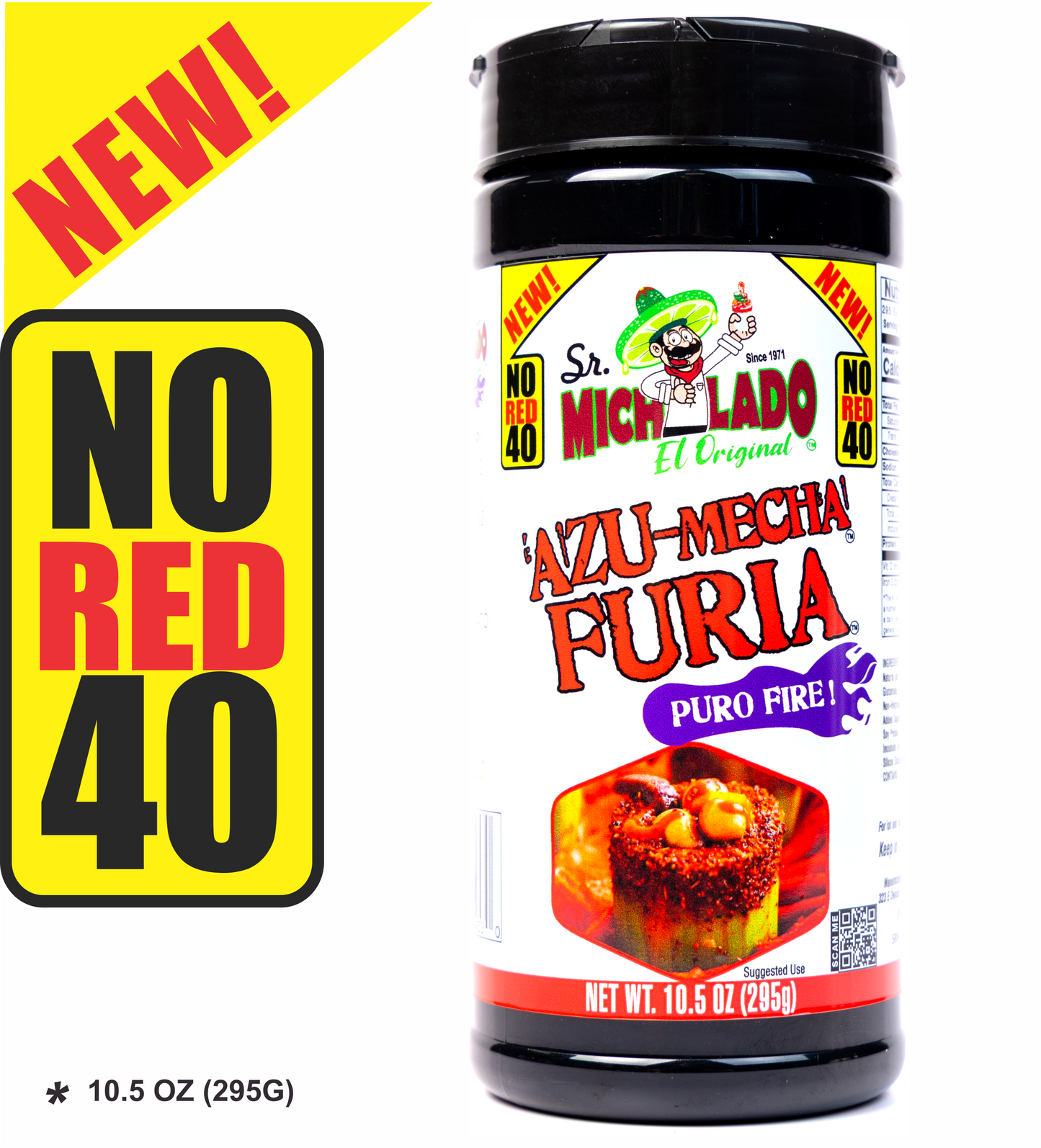 NO RED 40 Azu-Mecha FURIA - Spice & Spicy - Snack Seasoning