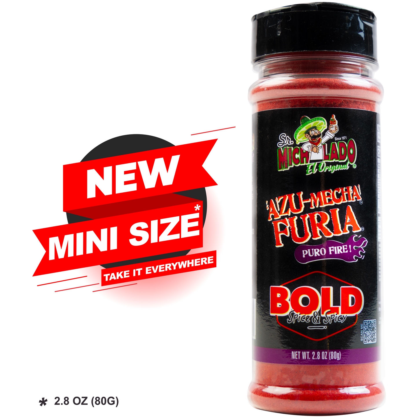 MINI Size Azu-Mecha Furia BOLD Snack Seasoning