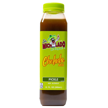 Pickle Chelada Mix Bundle 3pc - Sr. Michelado - 12oz Chelada Mix Pickle, 5.2oz Salty Pickle, 9.5oz Chamoy Classic